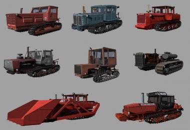 Crawler Tractors Set v1.0