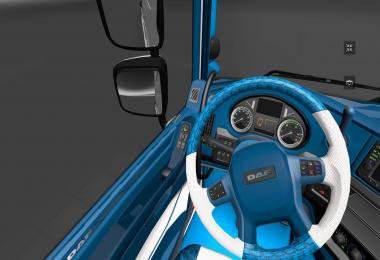 Daf Euro 6 Blue Dashboard & Interior