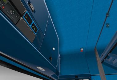 Daf Euro 6 Blue Dashboard & Interior