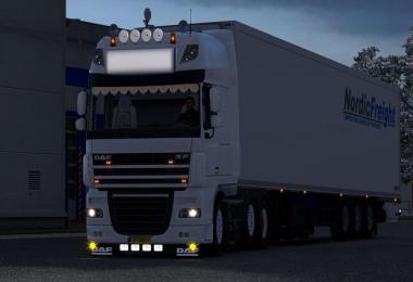 DAF XF 105 modified