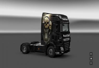 DAF XF 106 Musik Skull v1.0