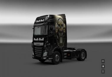 DAF XF 106 Musik Skull v1.0