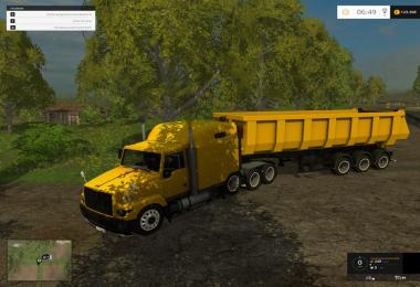 GAZ titanium with trailer v1.41 Deutsche Kennzeichen