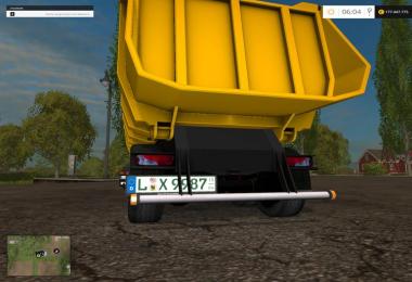 GAZ titanium with trailer v1.41 Deutsche Kennzeichen