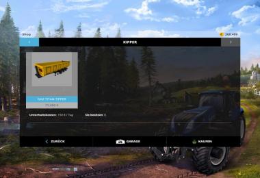 GAZ titanium with trailer v1.41 Deutsche Kennzeichen