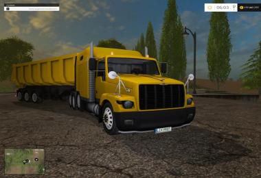 GAZ titanium with trailer v1.41 Deutsche Kennzeichen