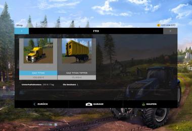 GAZ titanium with trailer v1.5