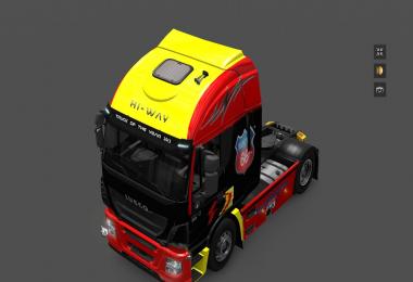 Iveco Hi Way Route 66 Skin + Interior