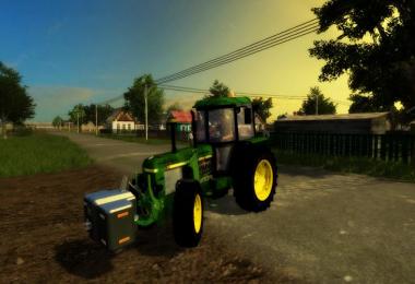 John Deere 3650 + Front Loader v1