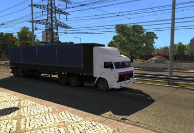 Kamaz 54115 DB + Trailers