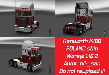 Kenworth K100 Poland skin 1.16.2