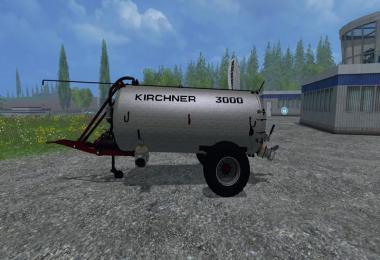 Kirchner 3000l Liquid manure spreader v1.0