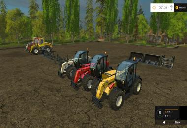 Liebherr TL327 Teleloader and 538 front loader modified pack V1.2 Final