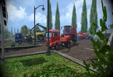 Low Loader Galtrailer SC 1.0 Clean