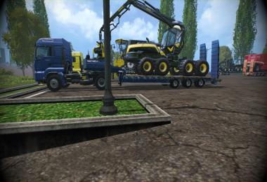 Low Loader Galtrailer SC 1.0 Clean