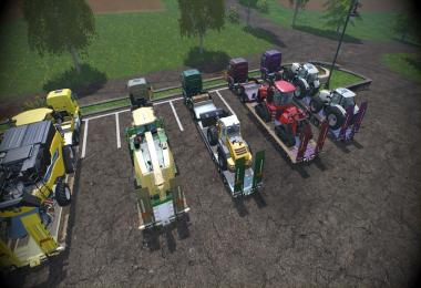 Low Loader Galtrailer SC 1.0 Clean