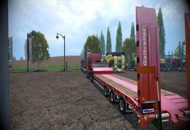 Low Loader Galtrailer SC 1.0 Clean