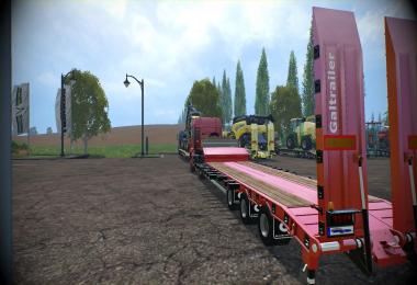 Low Loader Galtrailer SC 1.0 Clean