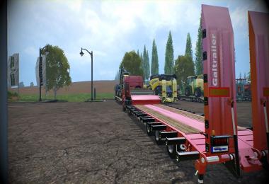 Low Loader Galtrailer SC 1.0 Clean