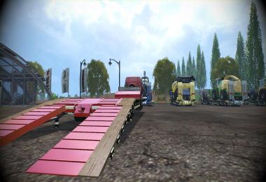 Low Loader Galtrailer SC 1.0 Clean