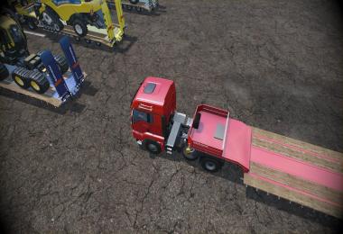 Low Loader Galtrailer SC 1.0 Clean