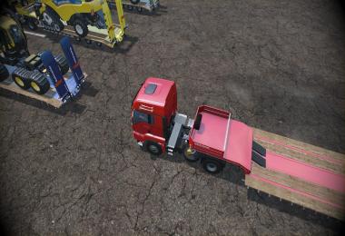 Low Loader Galtrailer SC 1.0 Clean