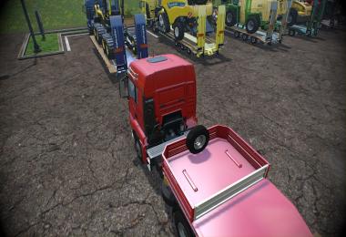 Low Loader Galtrailer SC 1.0 Clean