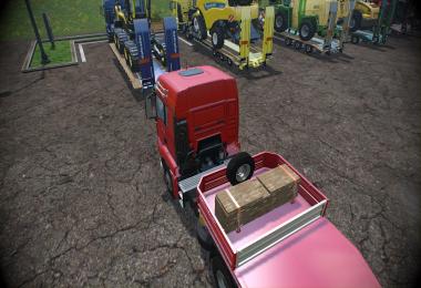 Low Loader Galtrailer SC 1.0 Clean