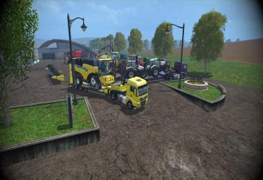 Low Loader Galtrailer SC 1.0 Clean