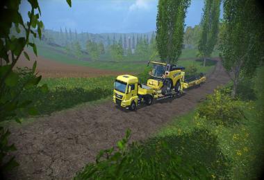 Low Loader Galtrailer SC 1.0 Clean