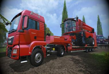 Low Loader Galtrailer SC 1.0 Clean