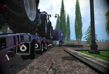 Low Loader Galtrailer SC 1.5 clean