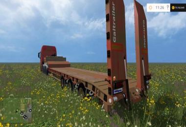 Low Loader Galtrailer SC 2.0