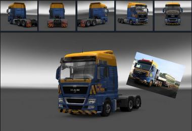 MAN TGX De Gier Rotterdam Skin 1.16.x