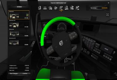 Monster Energy Skin & Dashboard light & Interior