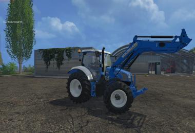 New Holland colored with Front Loader