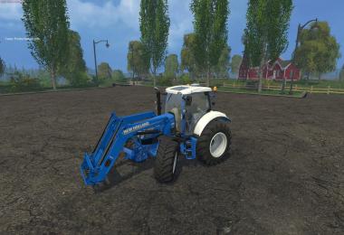 New Holland colored with Front Loader