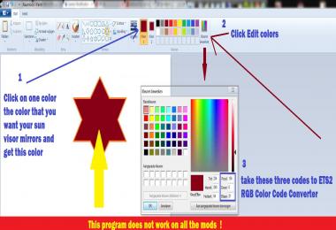 RGB to ETS2 Color Code Converter All