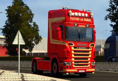 Scania R2008 Fleurs vd Eijkel Skin