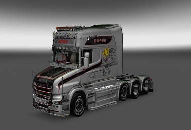 Scania T Longline Vabis V8 Metallic Skin v2.0