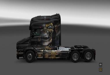 Scania T Punk Skull v1.0