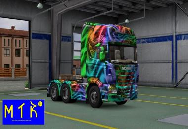 Skin Scania Color Effect