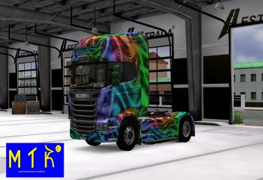 Skin Scania Color Effect