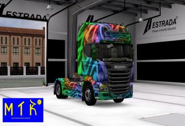 Skin Scania Color Effect