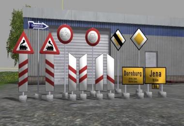 Small selection GDR Signs v2.0 pack