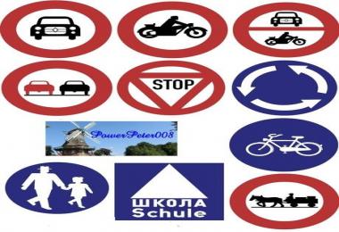 Small selection GDR Signs v2.0 pack