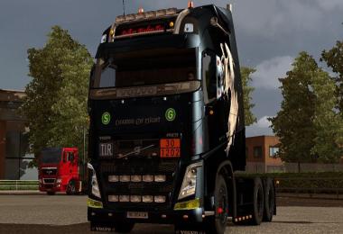 Volvo FH 2012 ohaha Deamon of Night Skin