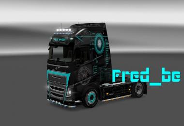 Volvo fh2012 HI-TECH Skin