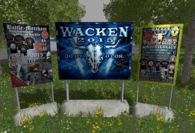 Wacken emblem and signs v1.0