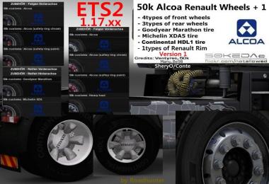 50k Alcoa Renault Wheels Pack v1